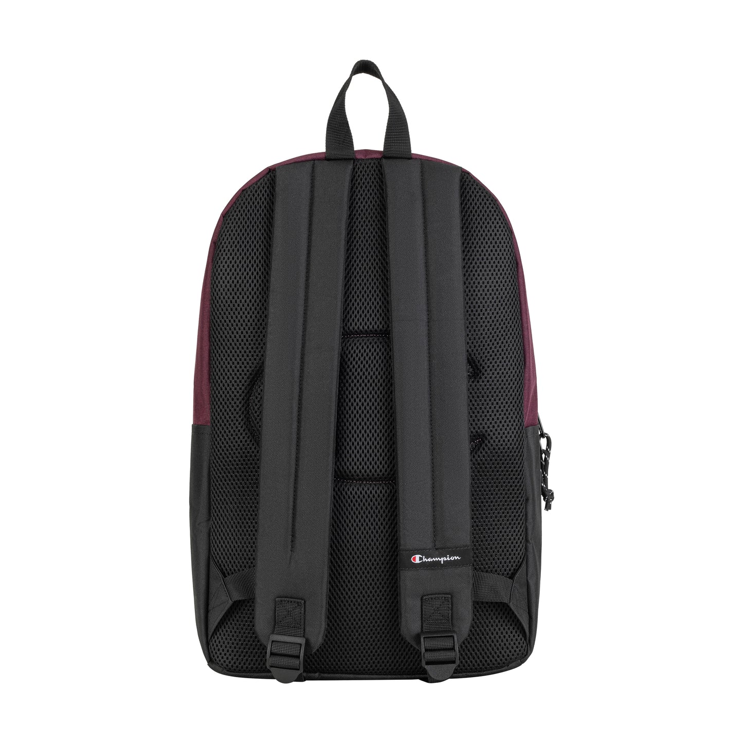 Champion Manuscript Backpack Logo - Black/Dark Red