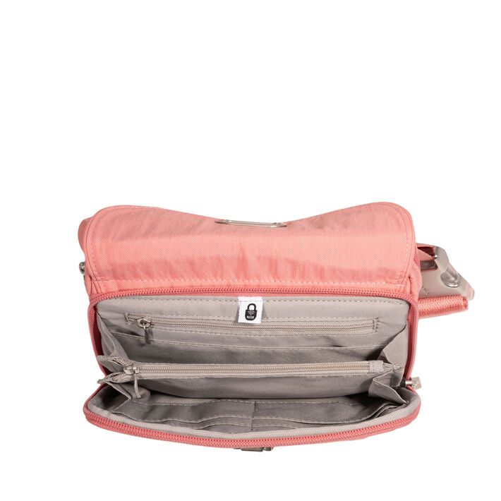 Baggallini Coastal Flip Lock Sling - Terracotta