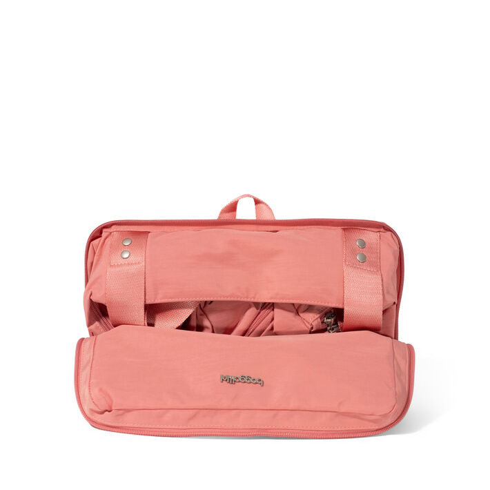 Baggallini Sac fourre-tout extensible et pliable - Terracotta