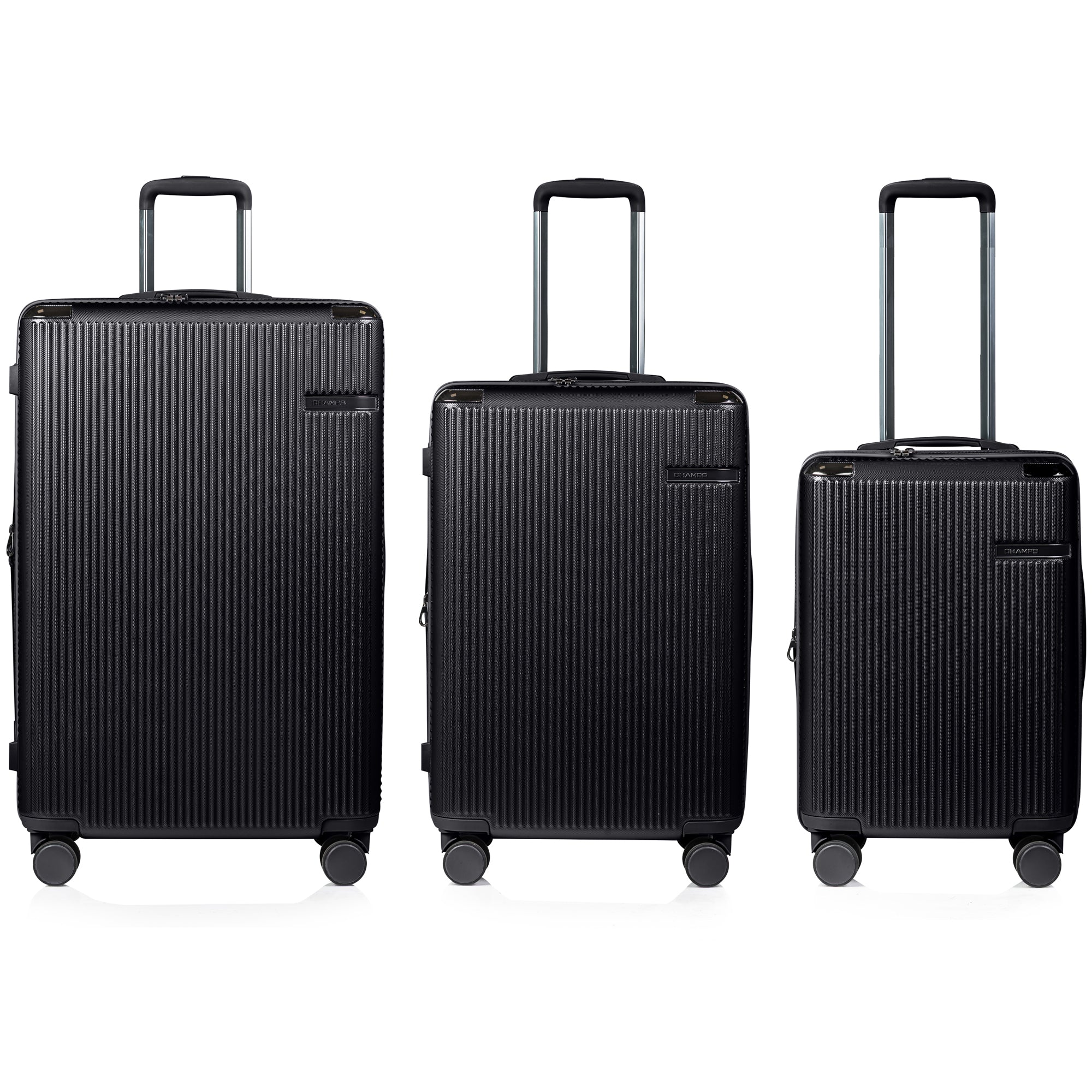 Champs Legacy 3-Piece Hardside Luggage Set