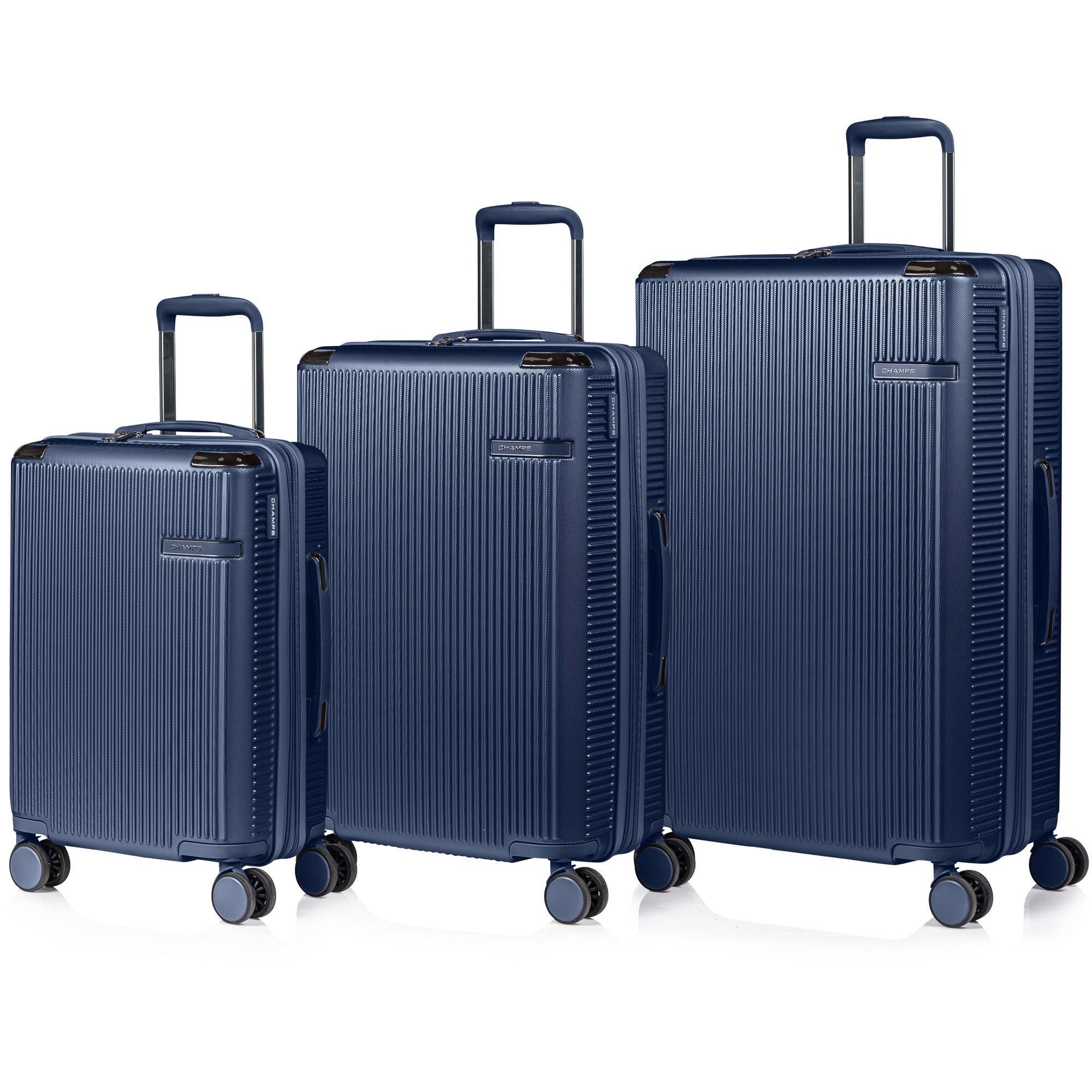 Champs Legacy 3-Piece Hardside Luggage Set