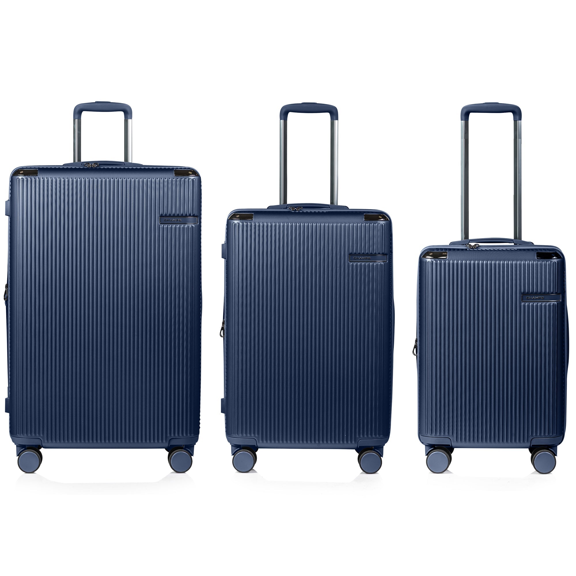 Champs Legacy 3-Piece Hardside Luggage Set