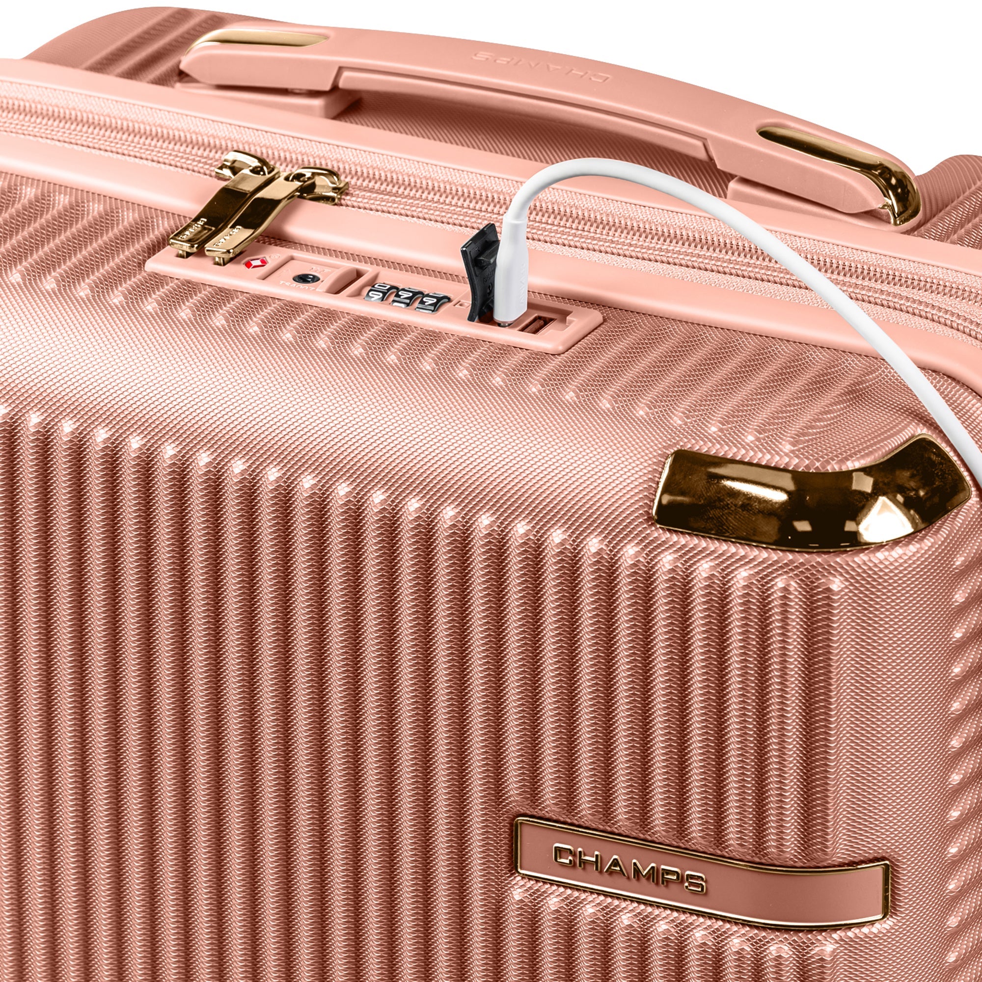 Champs Legacy 3-Piece Hardside Luggage Set