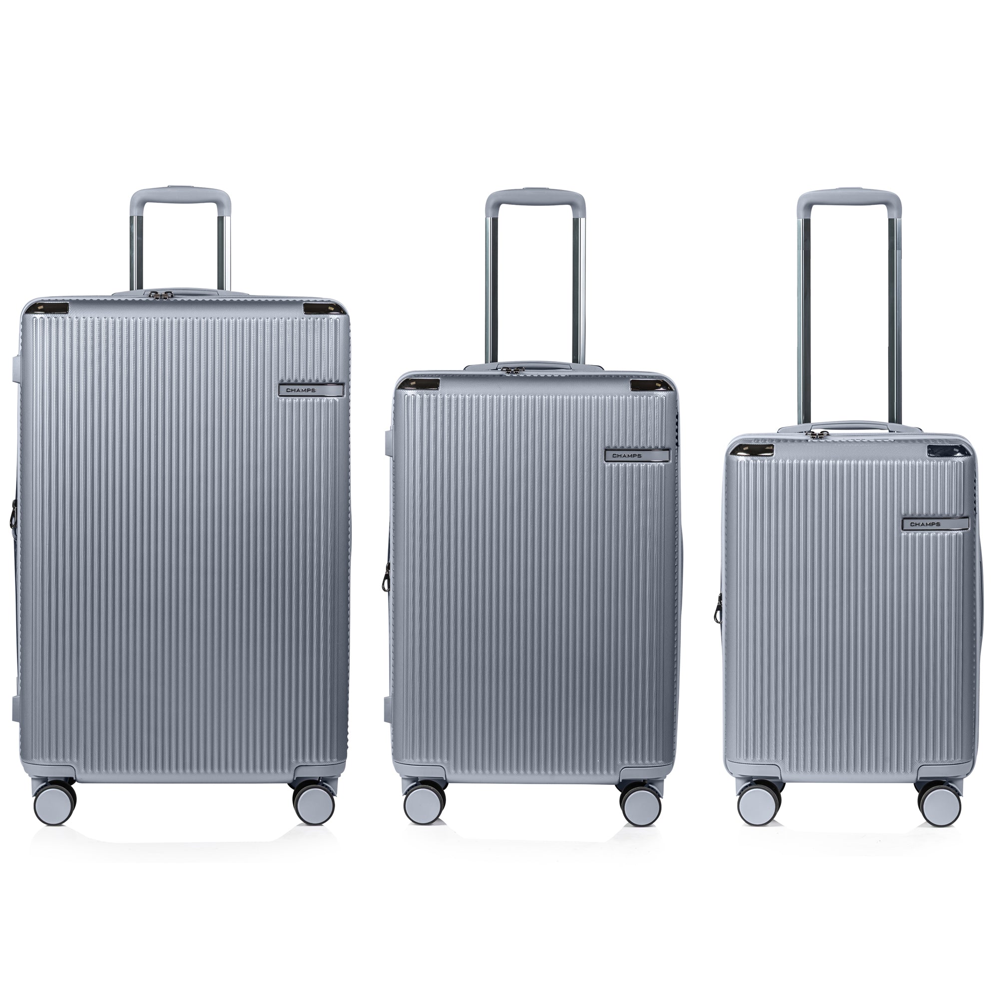 Champs Legacy 3-Piece Hardside Luggage Set