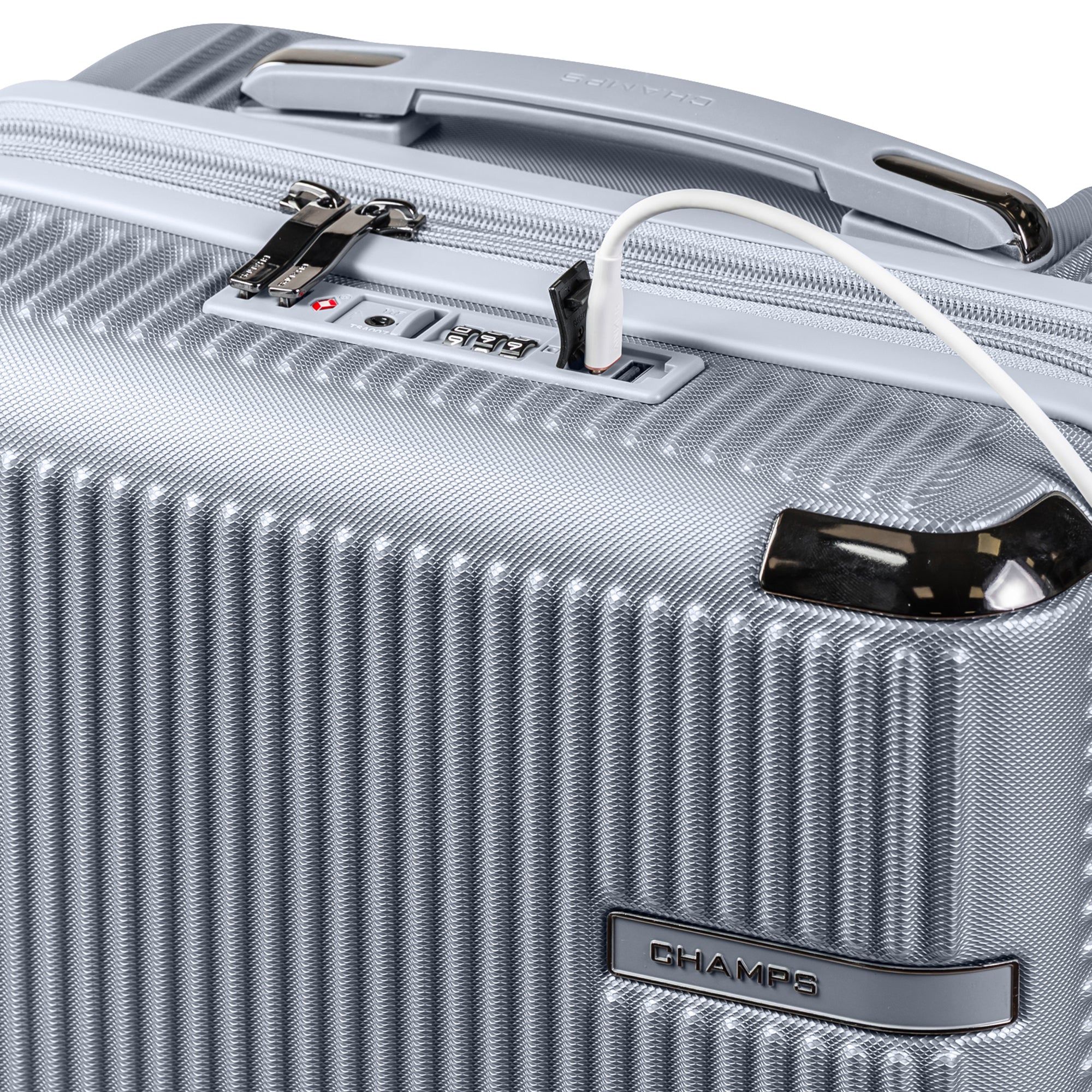 Champs Legacy 3-Piece Hardside Luggage Set