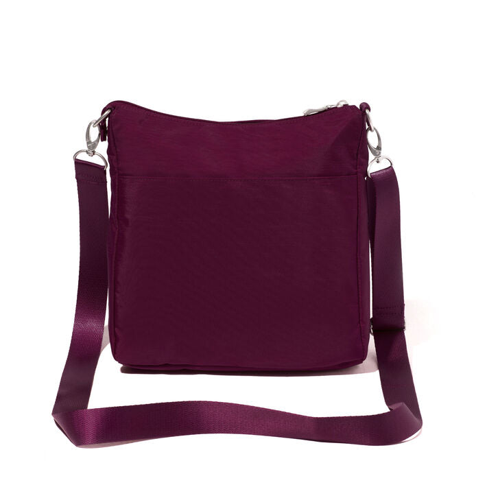 Baggallini Modern Everywhere Slim Crossbody - Mulberry