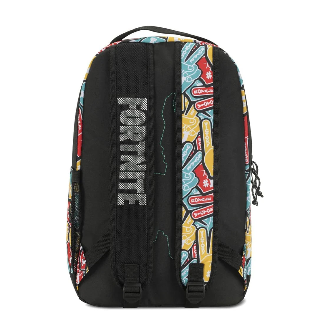 Sac à dos pour ordinateur portable Fortnite - Noir/Jaune