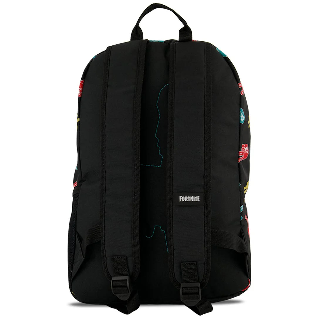 Sac à dos pour ordinateur portable Fortnite - Noir/Brillant