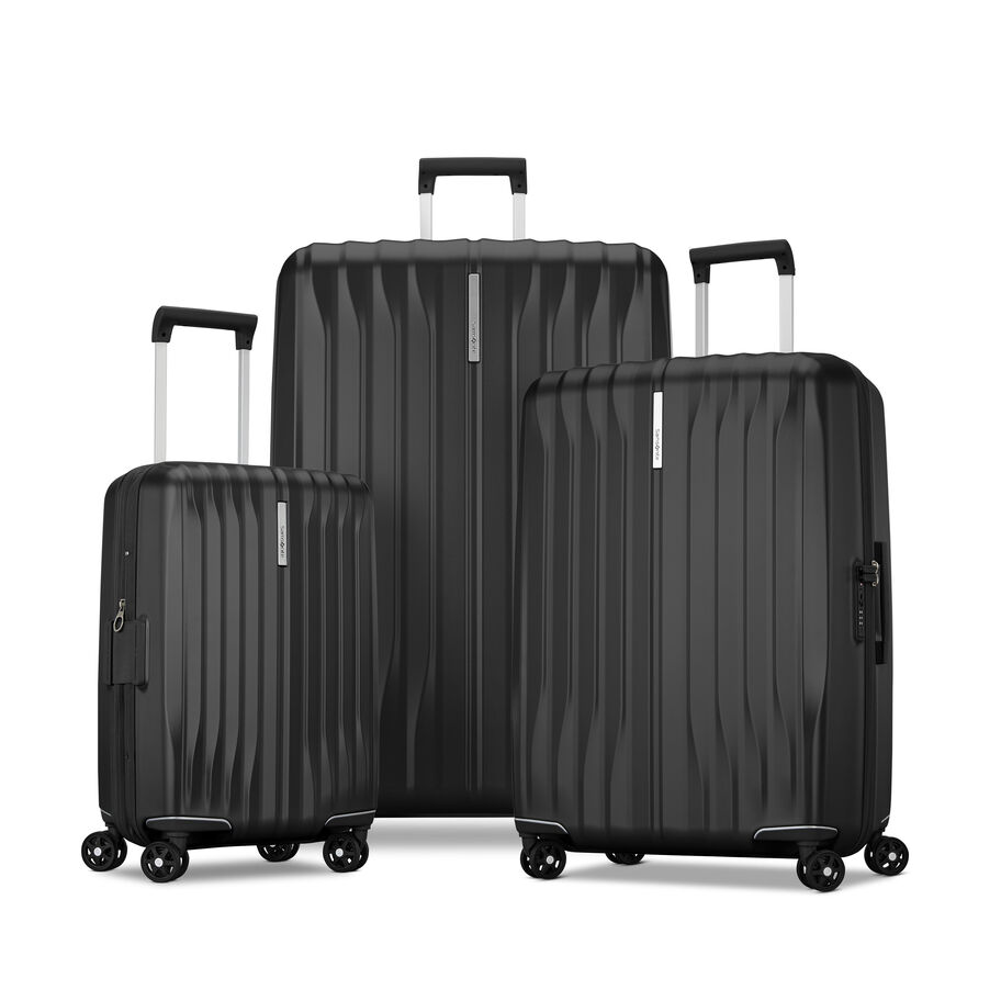 Ensemble de bagages rigides 3 pièces Uplift de Samsonite - Noir fantôme