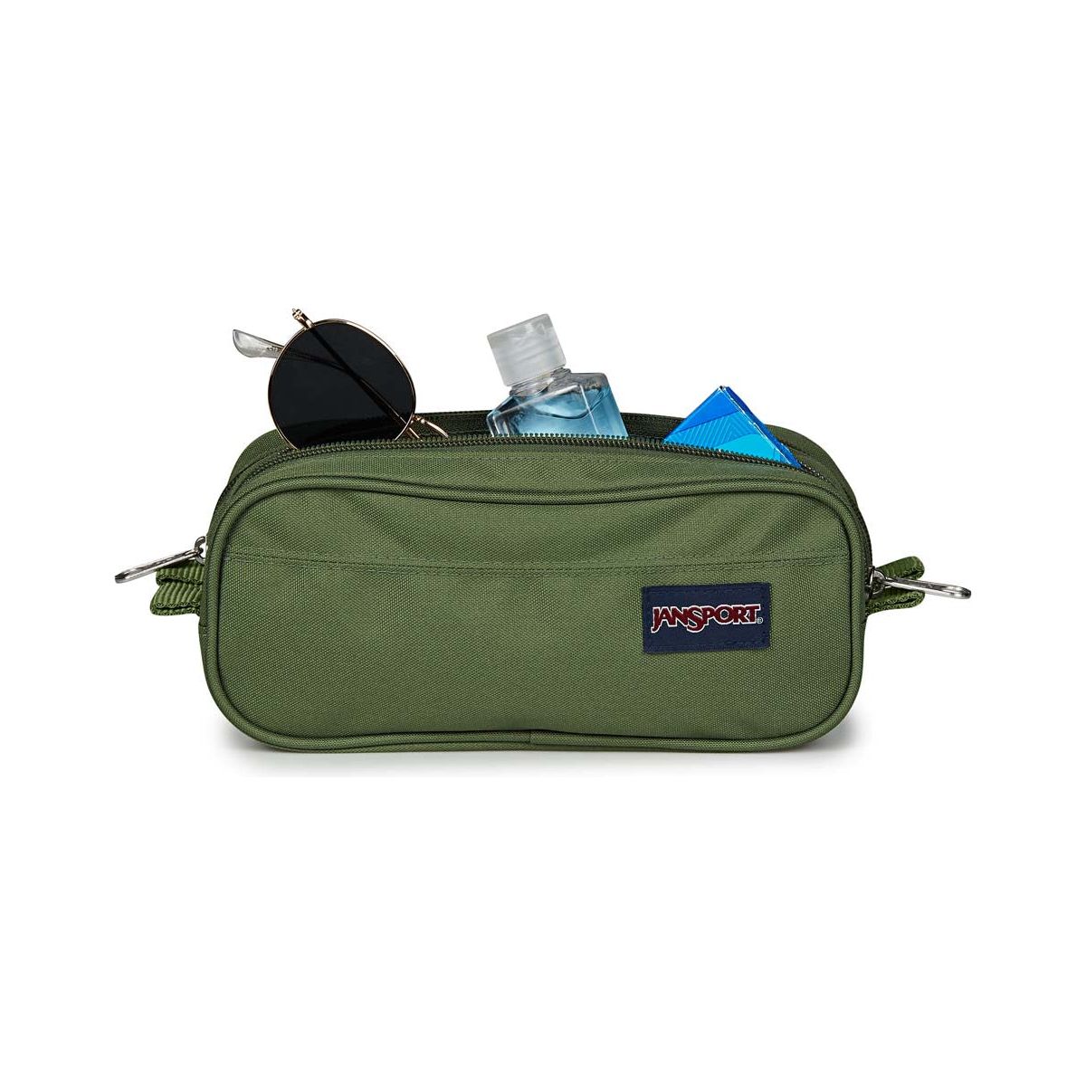 Pochette d'accessoires grande JanSport - Vert Cargo