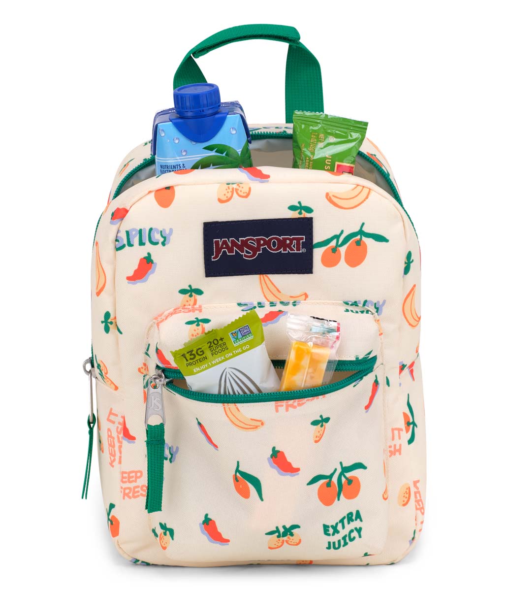 Jansport Big Break Lunch Bag - Cinq par jour Crème