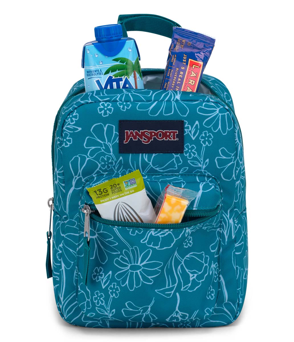 Jansport Big Break Sac à déjeuner – Délicieuses marguerites vertes