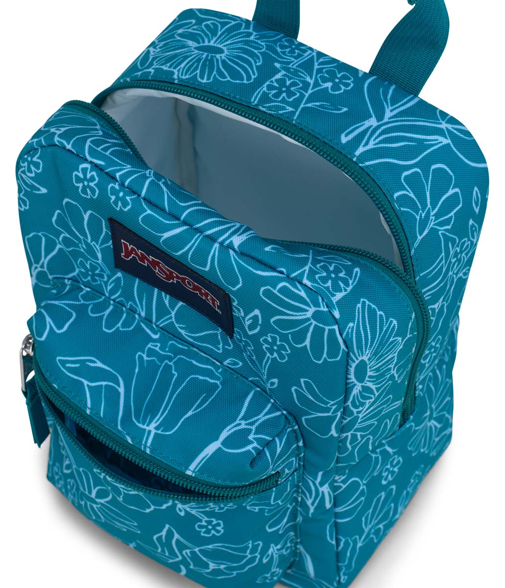 Jansport Big Break Sac à déjeuner – Délicieuses marguerites vertes