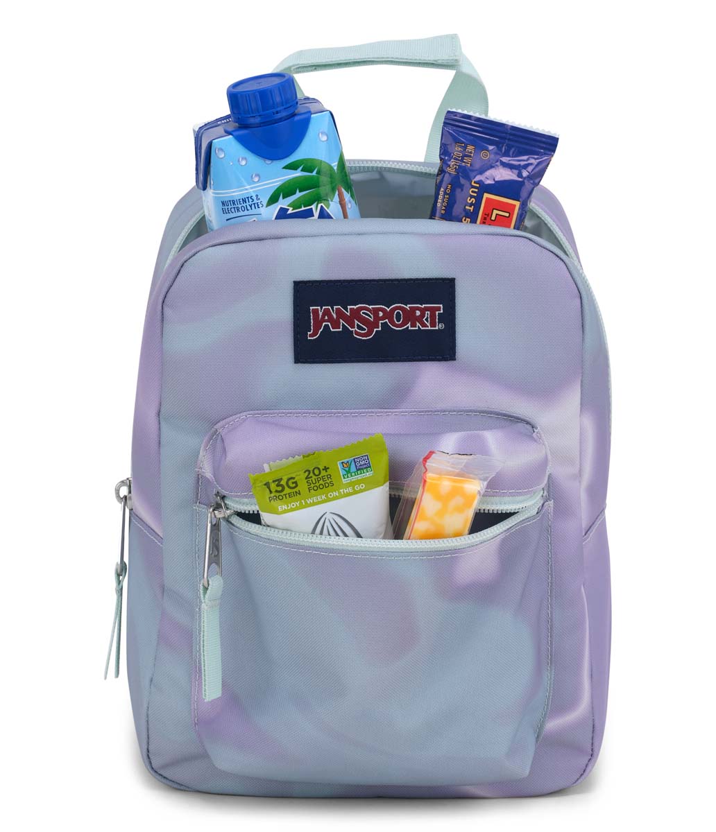 Jansport Big Break Lunch Bag - Platinum Puddles