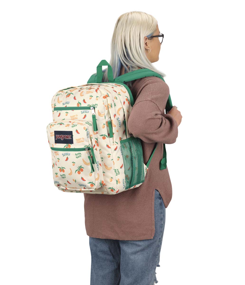 Jansport Big Student Backpack - Five a day cream