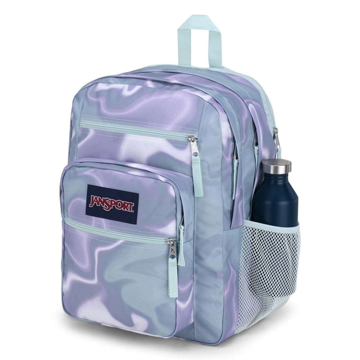 Jansport Big Student Backpack - Platinum Puddles