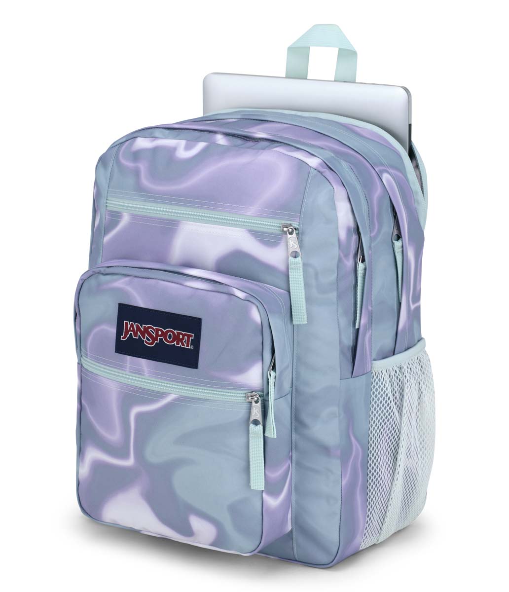 Jansport Big Student Backpack - Platinum Puddles