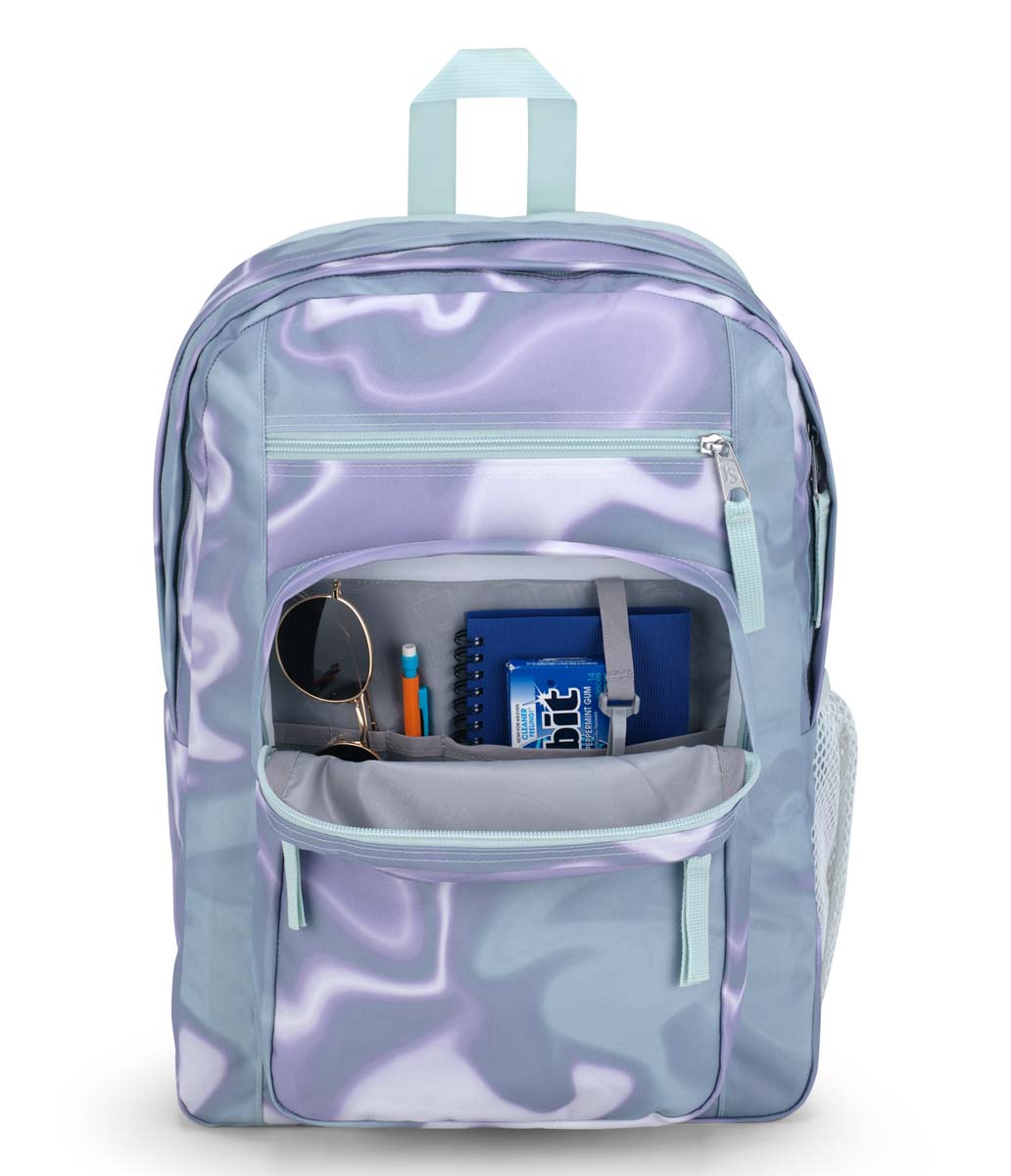 Jansport Big Student Backpack - Platinum Puddles