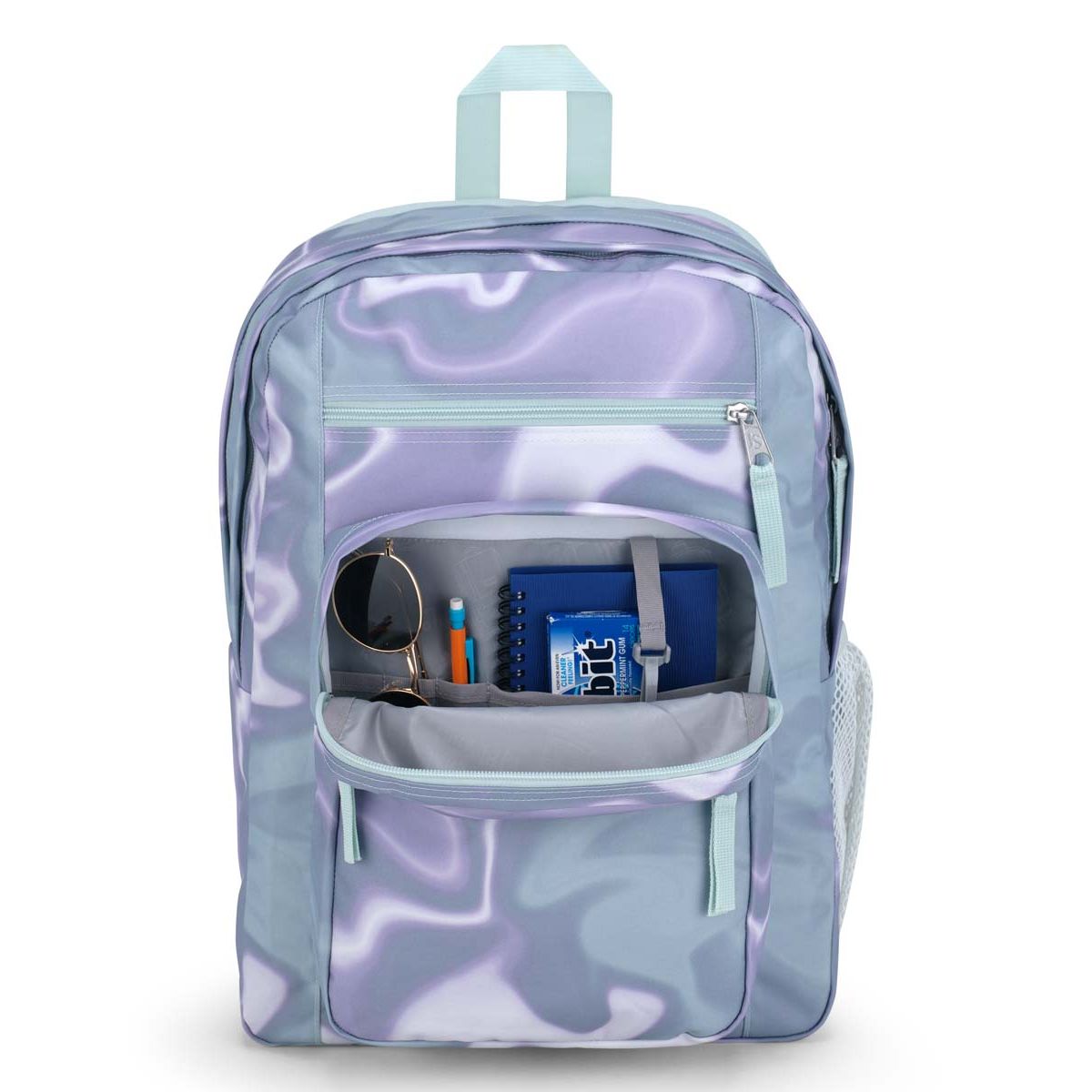 Jansport Big Student Backpack - Platinum Puddles