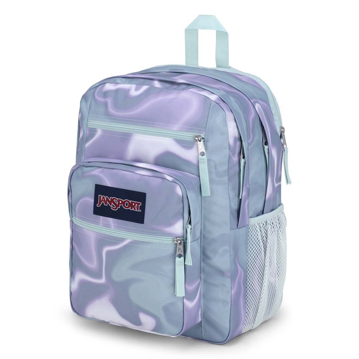 Jansport Big Student Backpack - Platinum Puddles