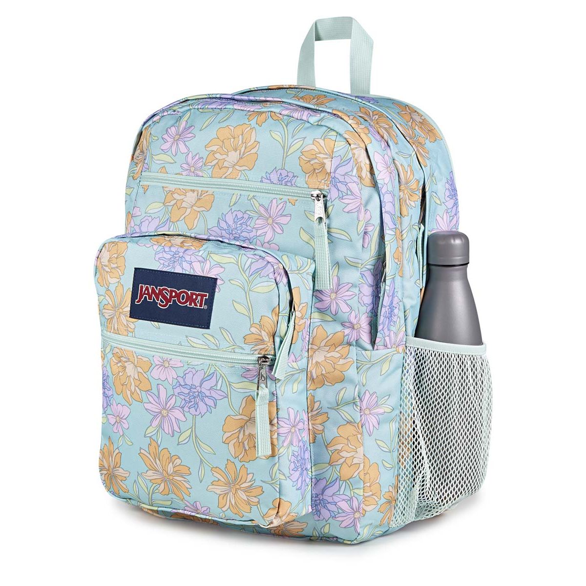 Sac à dos JanSport Big Student - Floral Décoloré