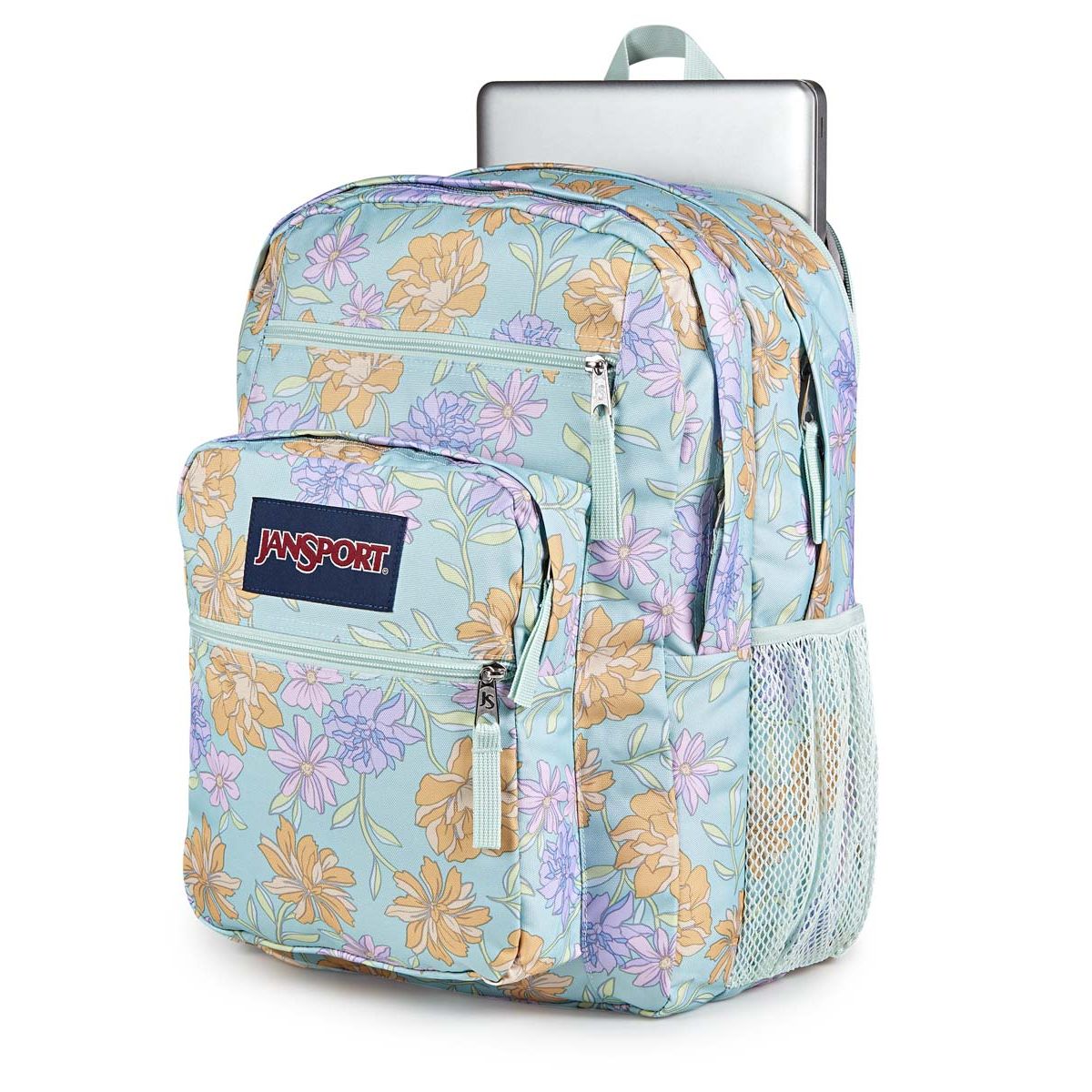 Sac à dos JanSport Big Student - Floral Décoloré