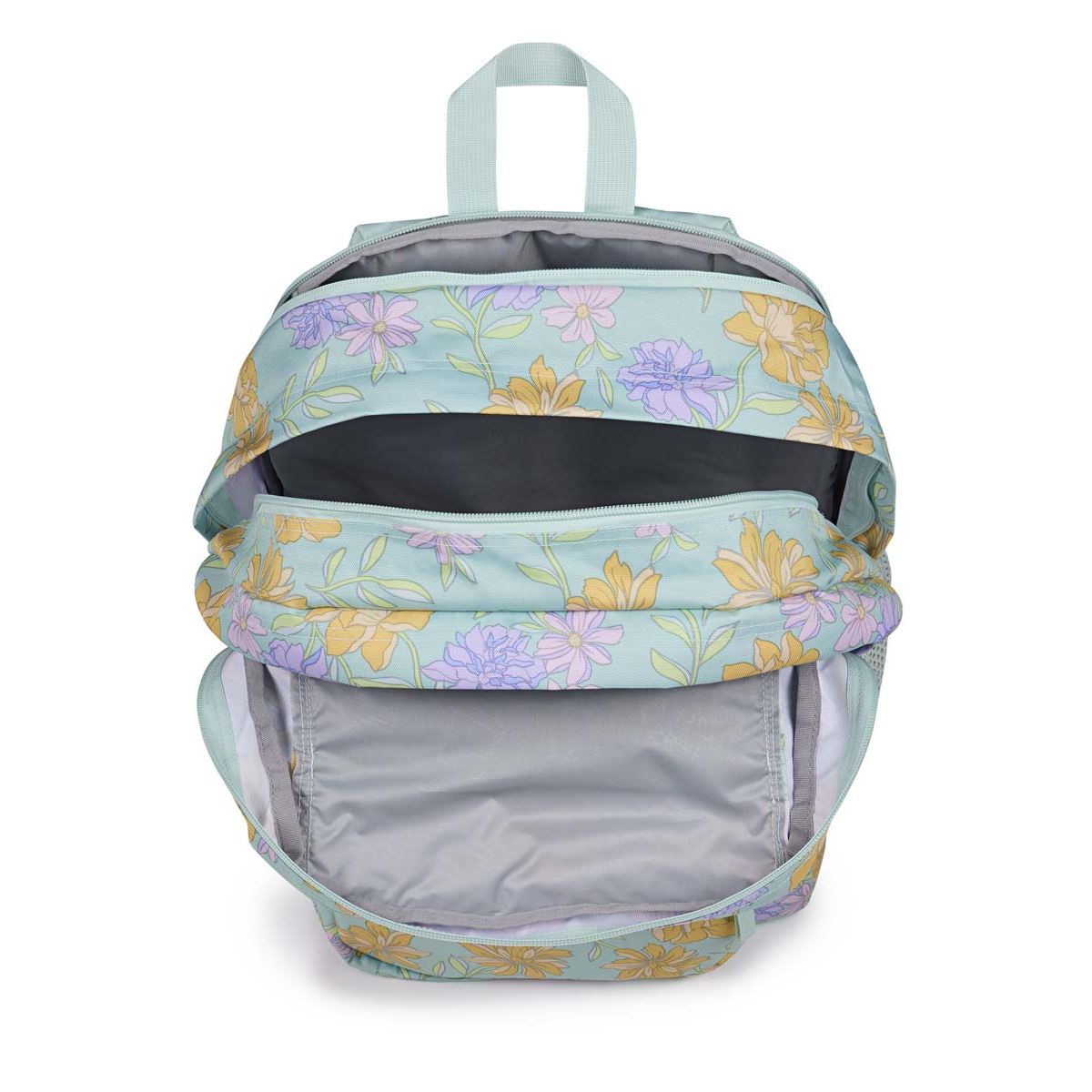 Sac à dos JanSport Big Student - Floral Décoloré