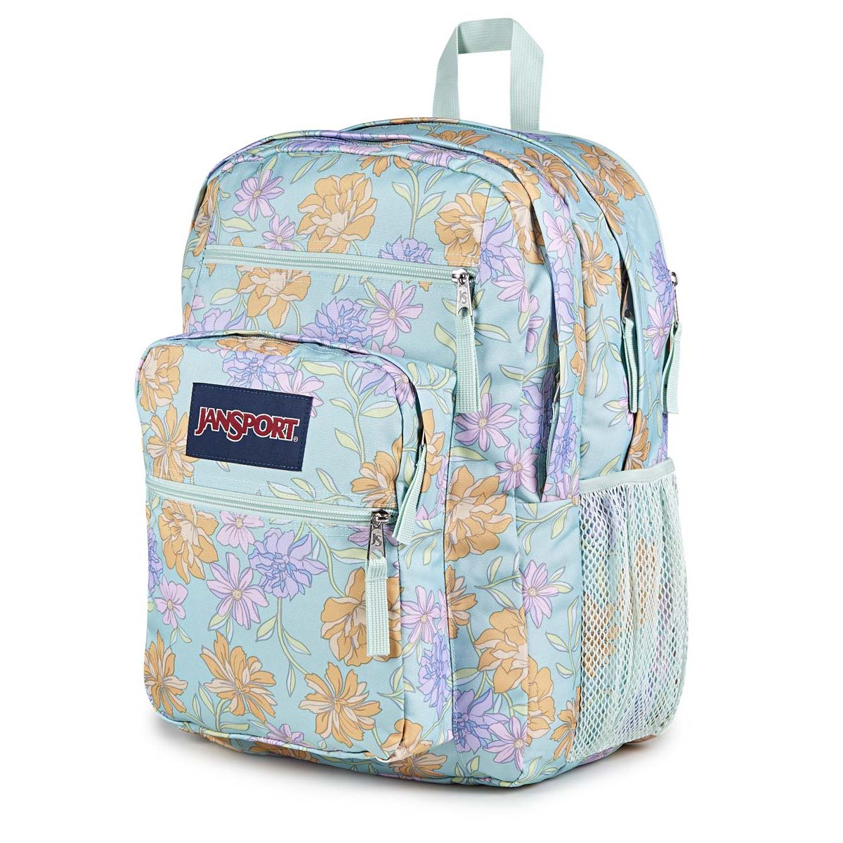 JanSport Big Student Backpack - Faded Floral