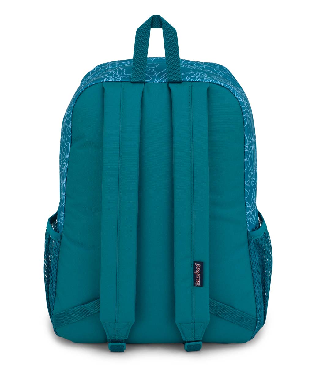 Jansport Doubleton Backpack -  Delightful Daisies Green