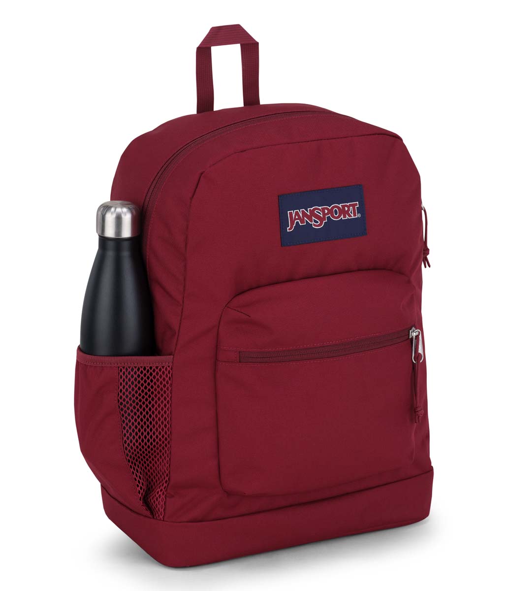 JanSport Cross Town Plus Laptop Backpack - Russet Red