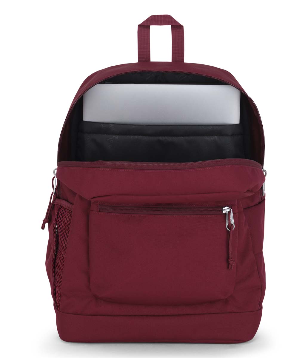 JanSport Cross Town Plus Laptop Backpack - Russet Red