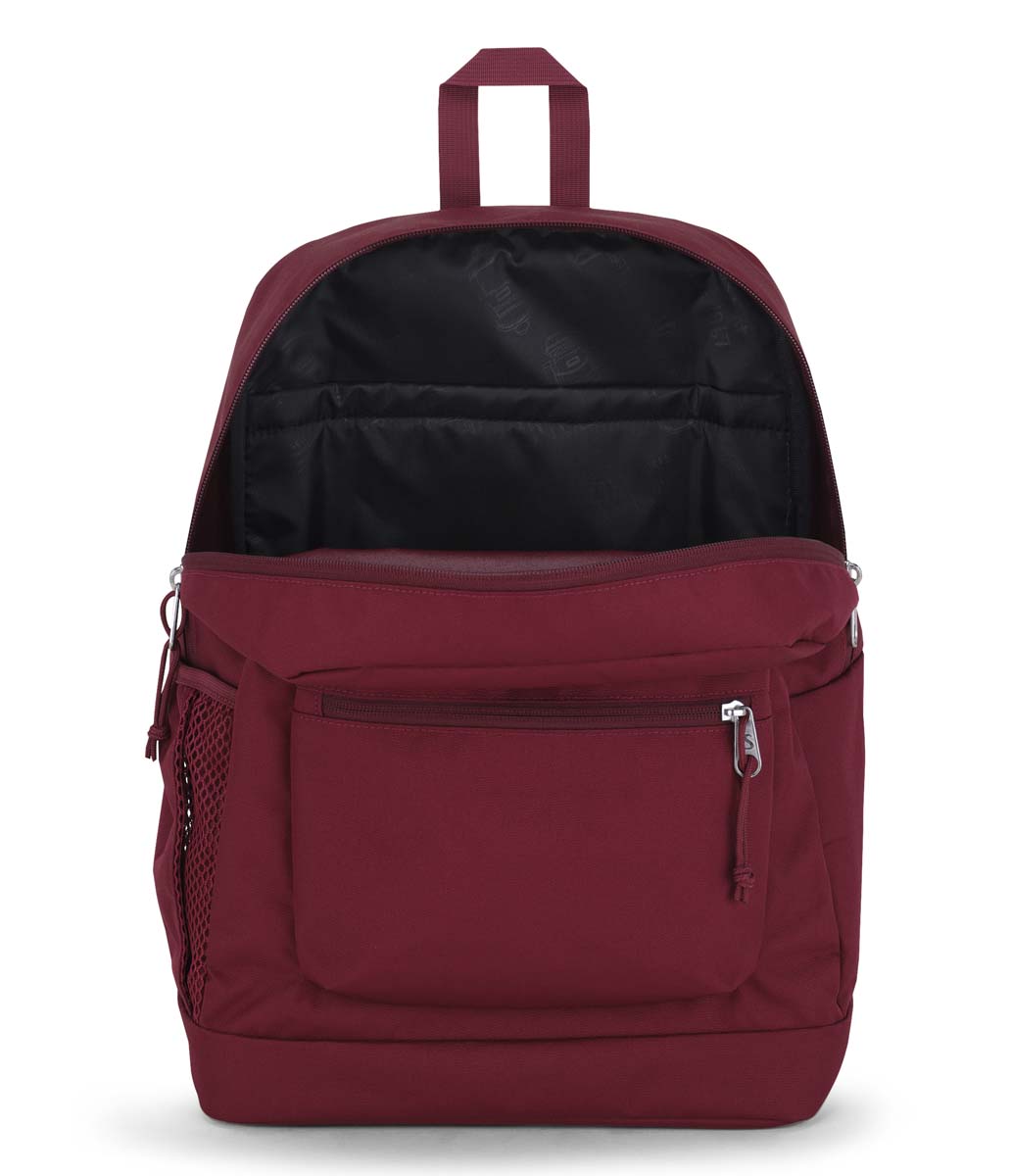 JanSport Cross Town Plus Laptop Backpack - Russet Red