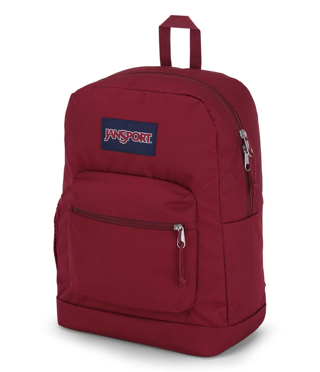 JanSport Cross Town Plus Laptop Backpack - Russet Red