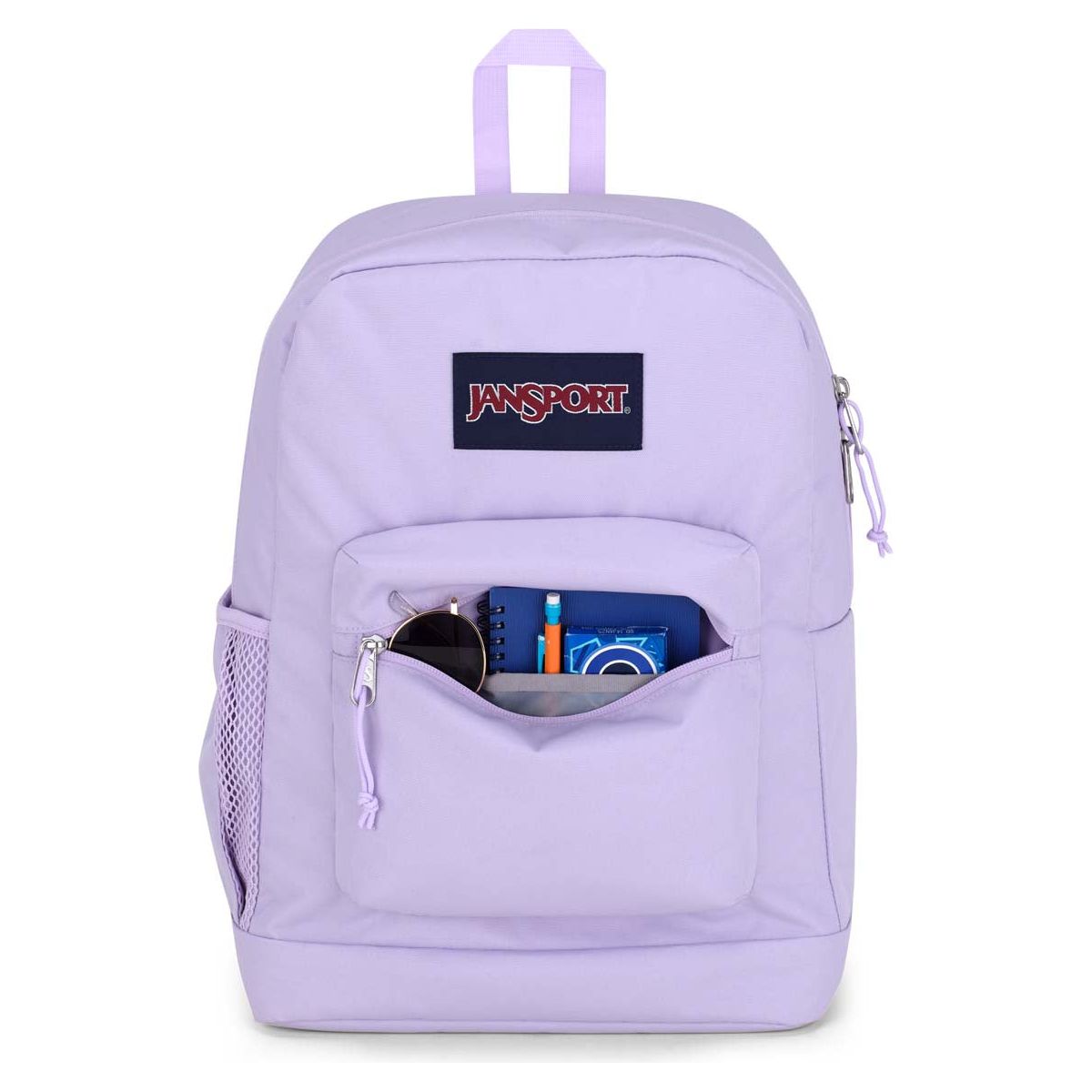 JanSport Cross Town Plus Laptop Backpack - Pastel Lilac