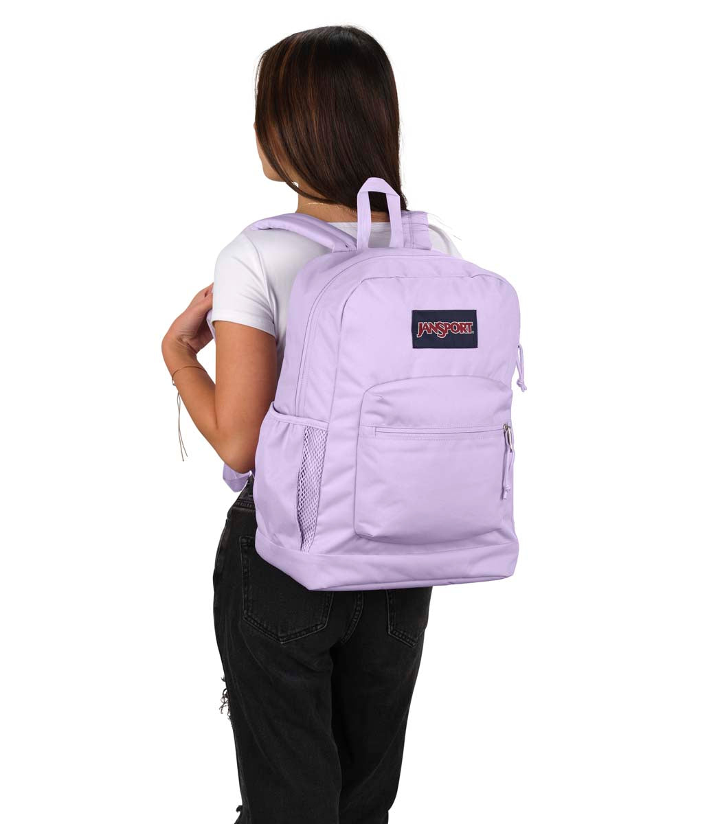 Sac à dos pour ordinateur portable JanSport Cross Town Plus - Lilas pastel