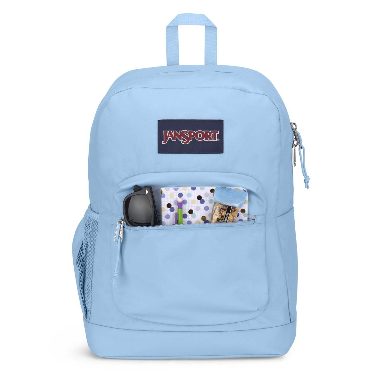 JanSport Cross Town Plus Laptop Backpack - Blue Dusk