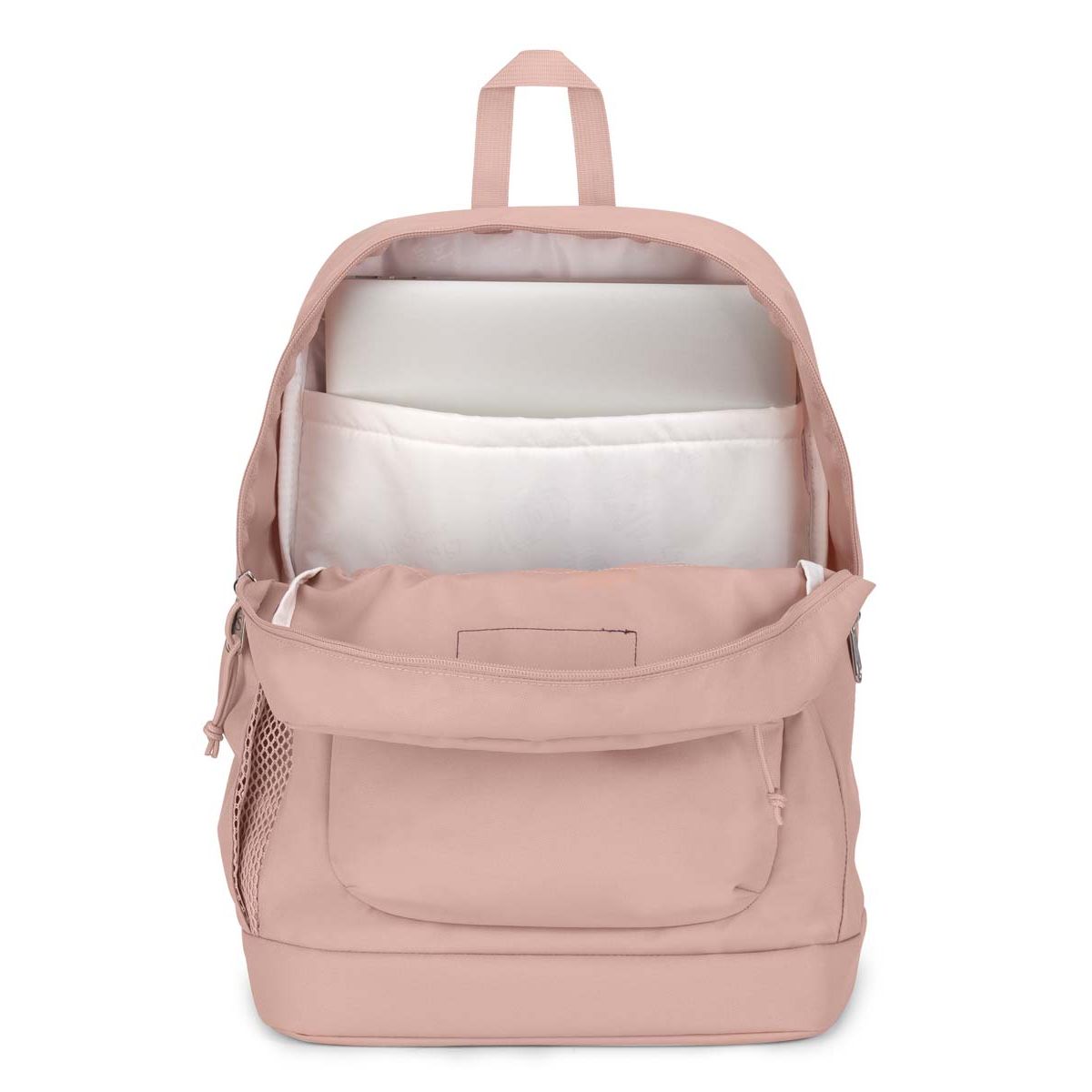 JanSport Cross Town Plus Laptop Backpack - Misty Rose