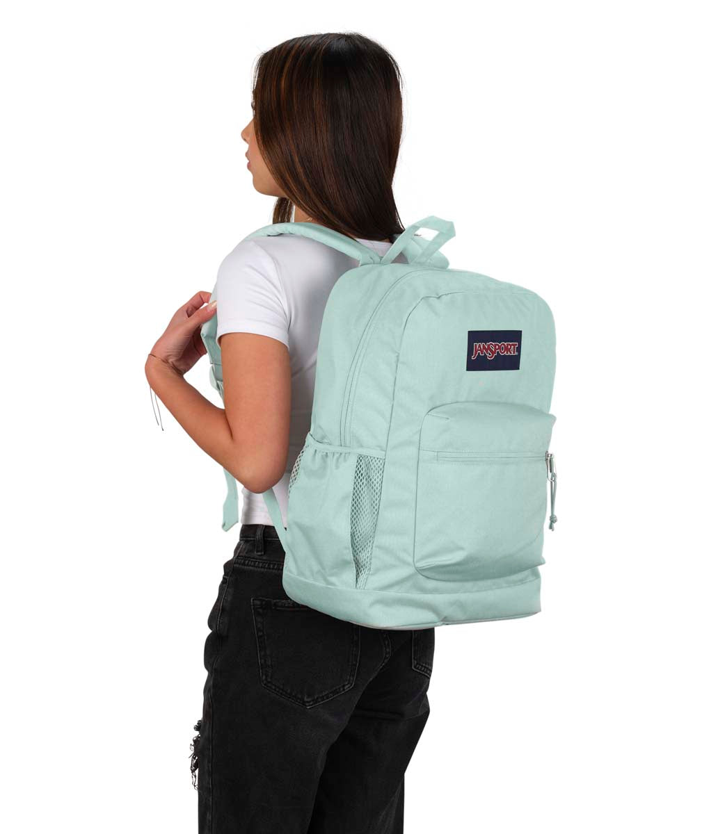 Sac à dos pour ordinateur portable JanSport Cross Town Plus - Menthe fraîche