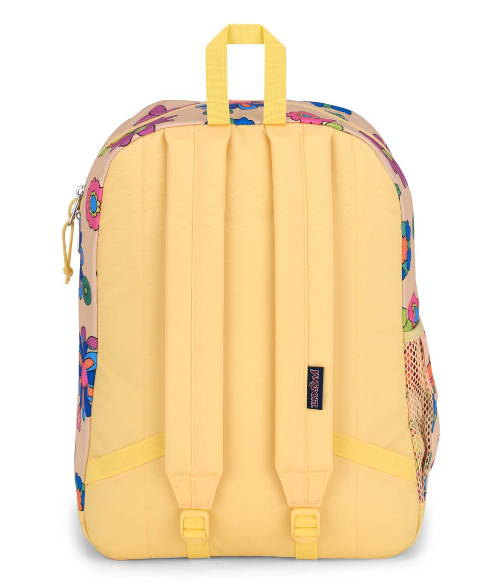 JanSport Cross Town Plus Laptop Backpack - Power to the flower