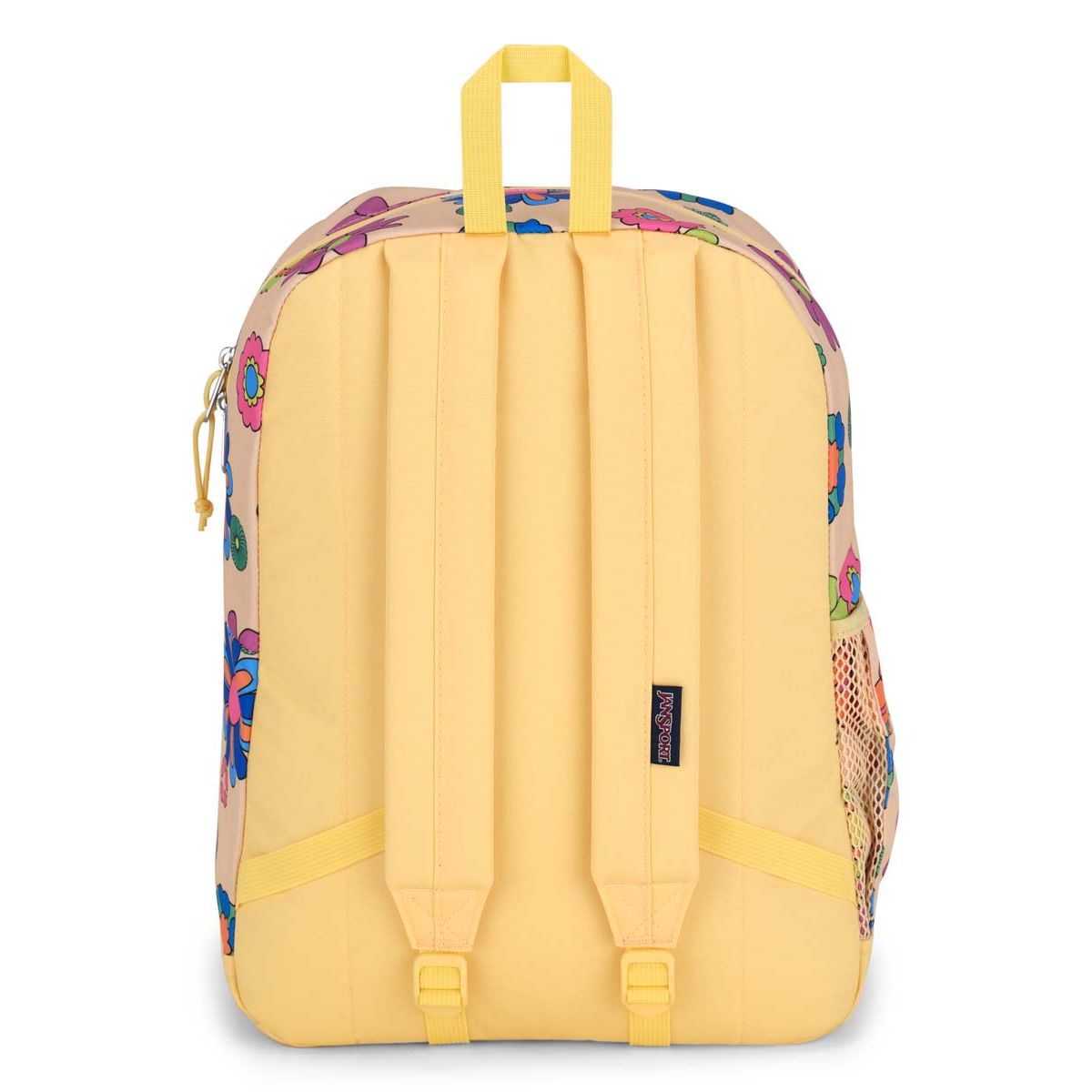 Sac à dos pour ordinateur portable JanSport Cross Town Plus - Le pouvoir de la fleur
