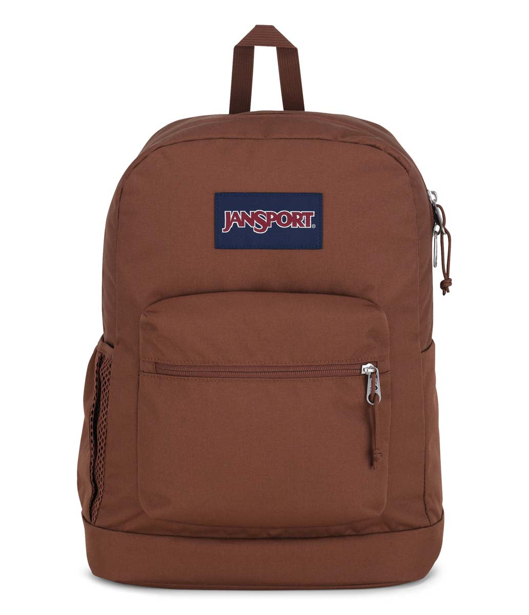 Sac à dos pour ordinateur portable JanSport Cross Town Plus - Marron basique