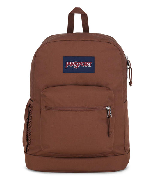 JanSport Cross Town Plus Laptop Backpack - Basic Brown