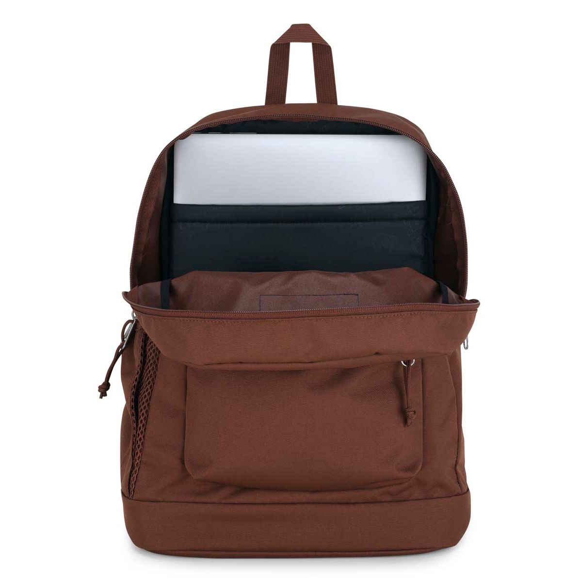 Sac à dos pour ordinateur portable JanSport Cross Town Plus - Marron basique