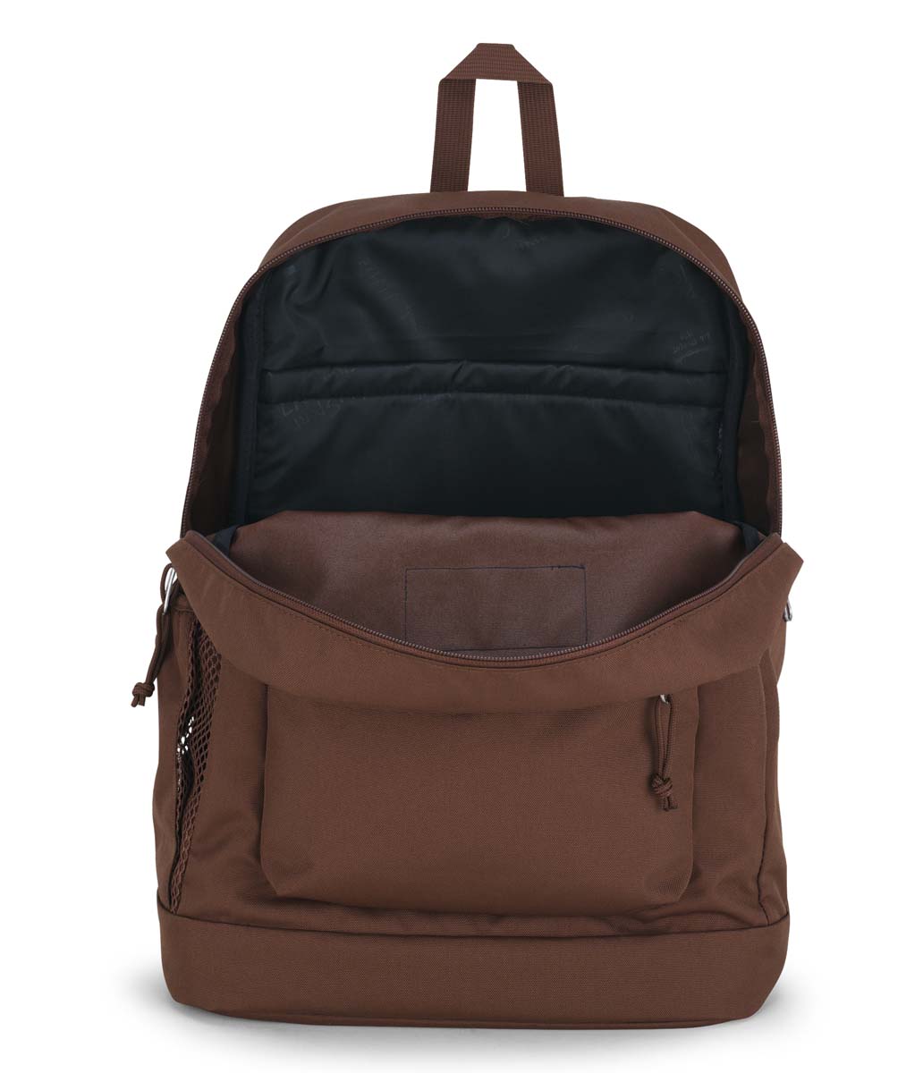 Sac à dos pour ordinateur portable JanSport Cross Town Plus - Marron basique