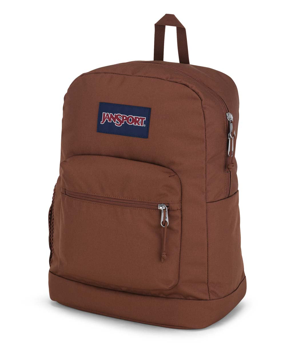 Sac à dos pour ordinateur portable JanSport Cross Town Plus - Marron basique