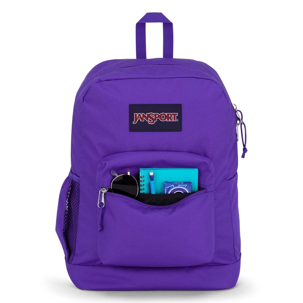 JanSport Cross Town Plus Laptop Backpack - Party Plum