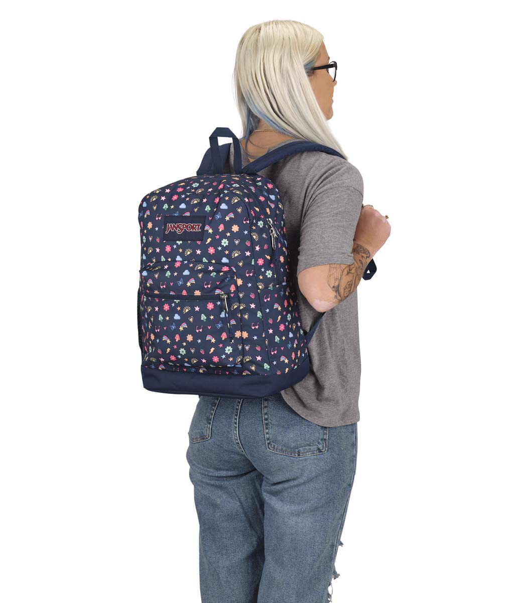 Sac à dos pour ordinateur portable JanSport Cross Town Plus - Une tranche de plaisir