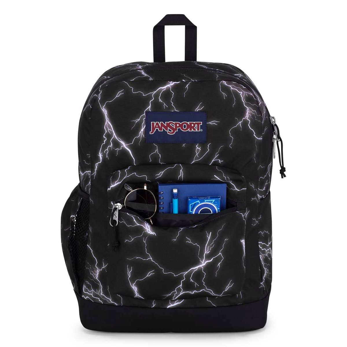 Sac à dos pour ordinateur portable JanSport Cross Town Plus - Boulons électriques