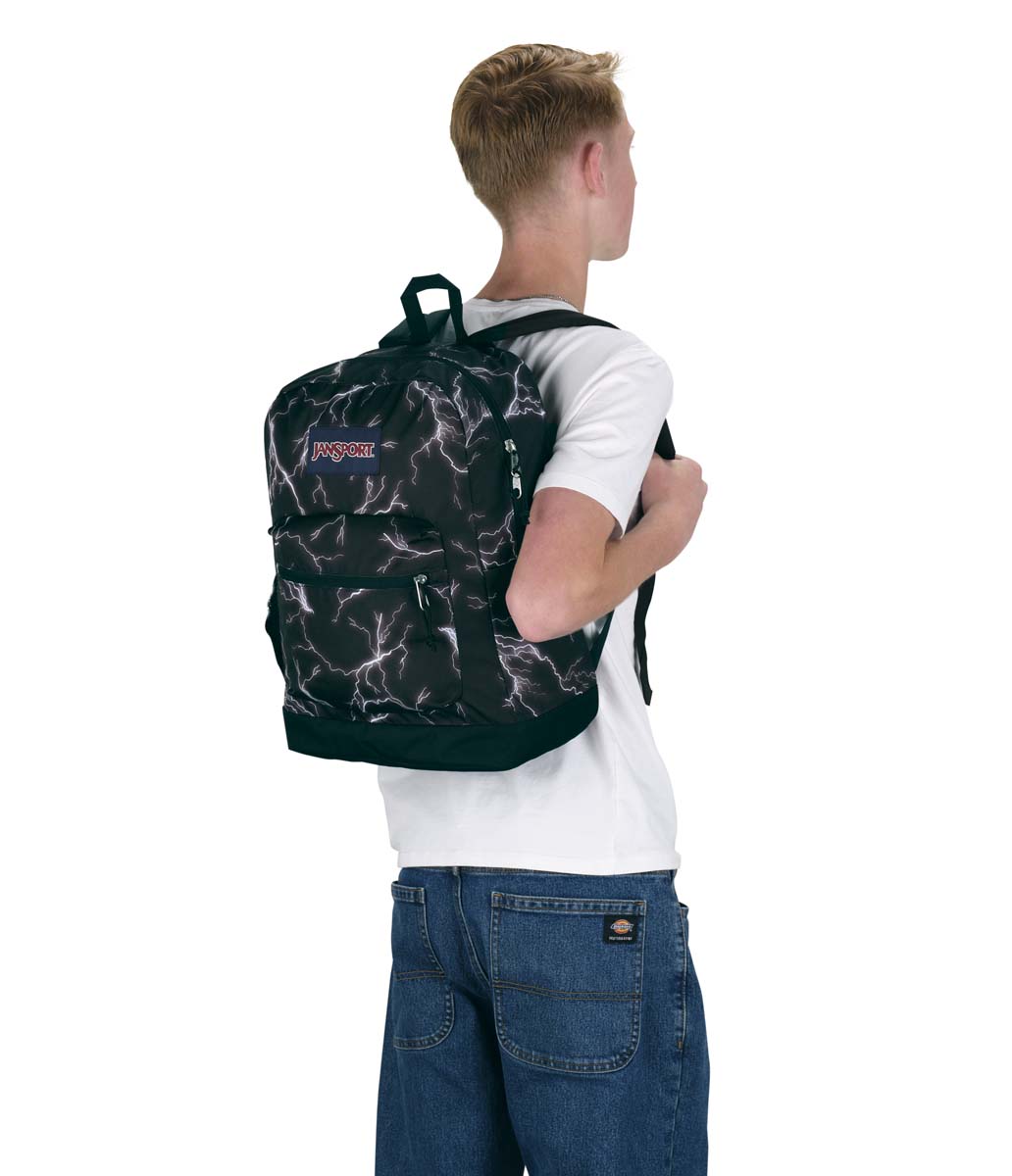 Sac à dos pour ordinateur portable JanSport Cross Town Plus - Boulons électriques