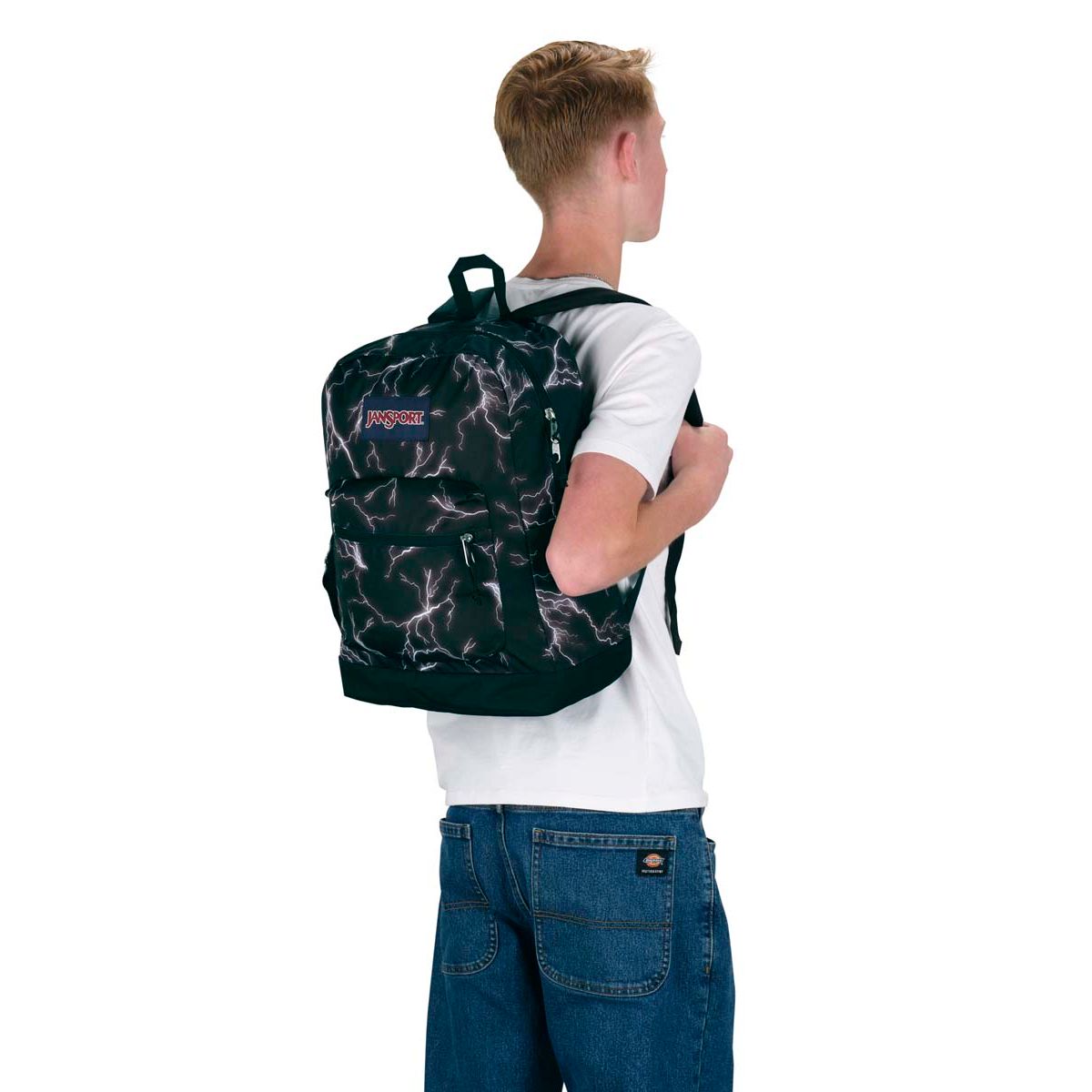 Sac à dos pour ordinateur portable JanSport Cross Town Plus - Boulons électriques